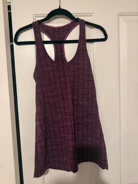 Lululemon - Women's Purple Racerback Tank Top